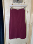 Maroon Skirt