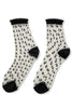 Mesh Polka Dot Socks