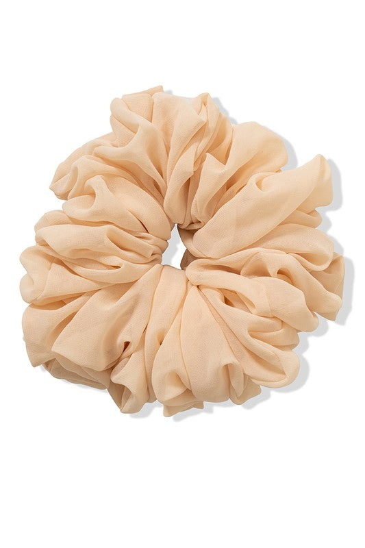 Oversized Chiffon Scrunchie