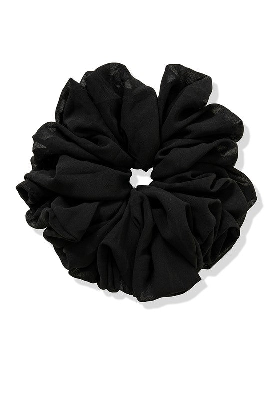 Oversized Chiffon Scrunchie