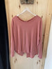 Pink Long Sleeve Top