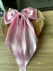 Satin Bow Clips