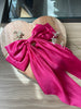 Satin Bow Clips
