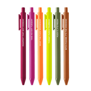 Jotter Pens 6 Pack - Coloured