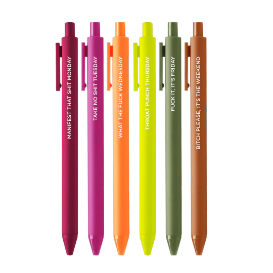 Jotter Pens 6 Pack - Coloured