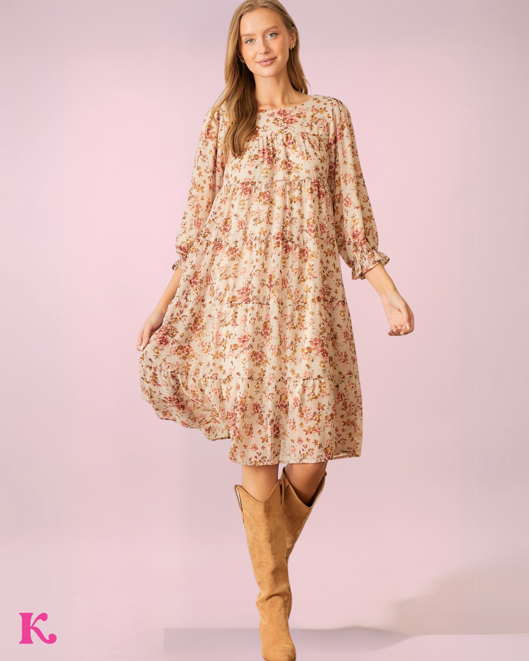 Margo Floral Dress