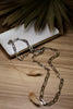 Paperclip Chain Necklace - Mixed Metals