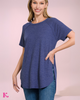 Zoe Waffle Short Sleeve Top