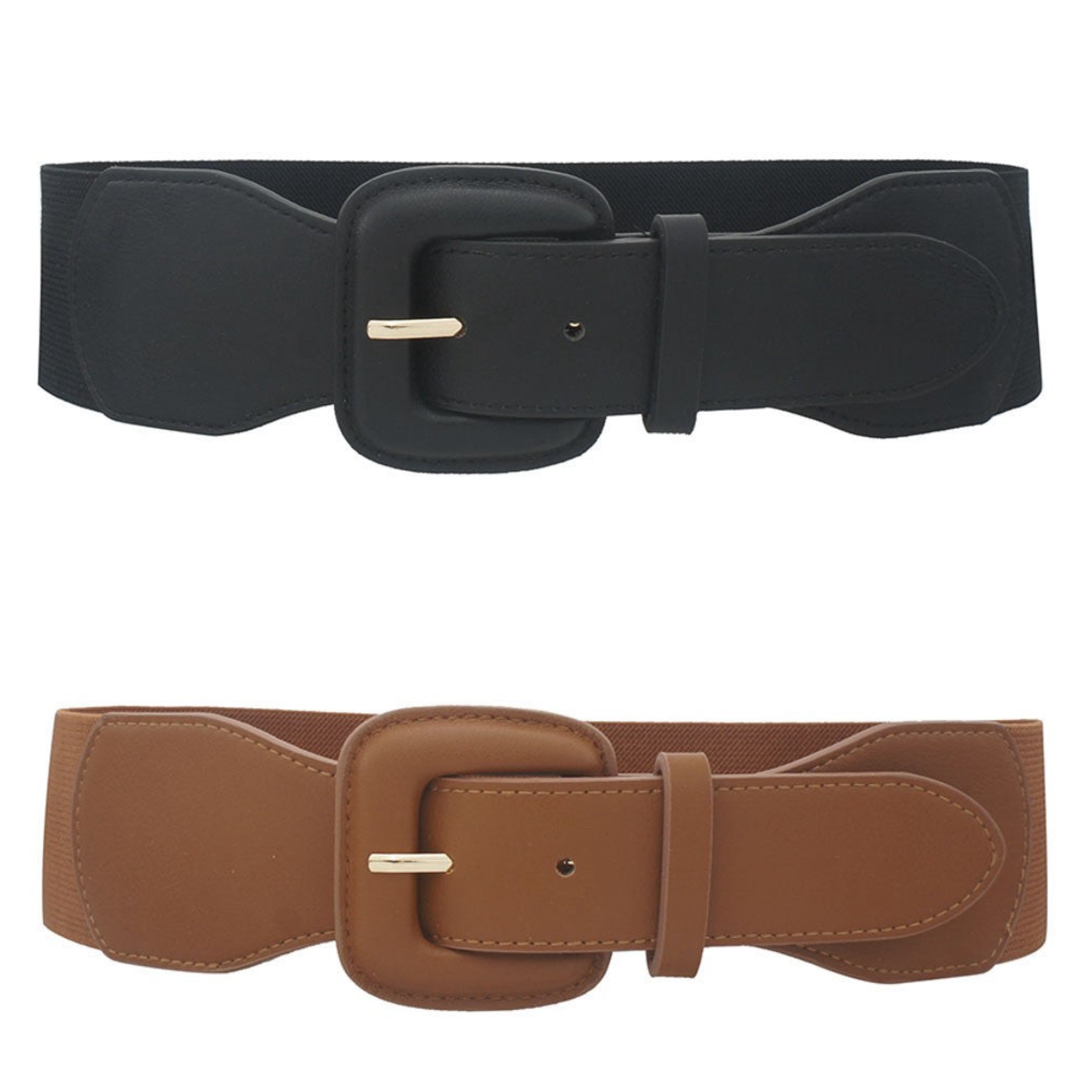 D Buckle Elastic Belt