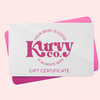 Kurvy Co Gift Card