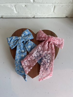 Embroidered Bows