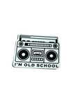 I'm Old School Sticker