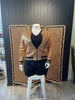 Gold Sequen Bomber Jacket