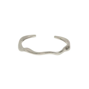 Silver Irregular Cuff Bracelet