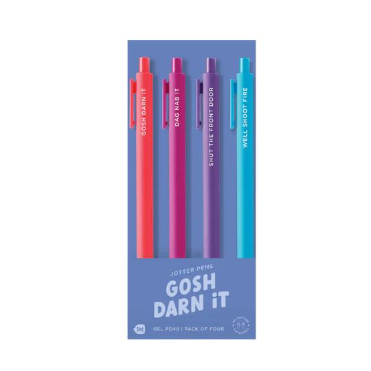 Jotter Pens 4 Pack - Coloured Ink