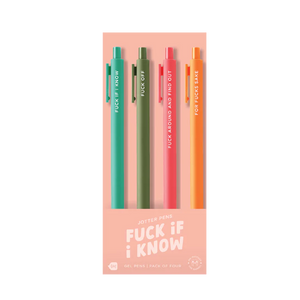 Jotter Pens 4 Pack - Coloured Ink